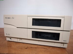 ☆【2W1027-8】 NEC ファクトリーコンピューター 旧型PC FC-9821Xa model1 100V ピコ音あり、画面出しOK ジャンク