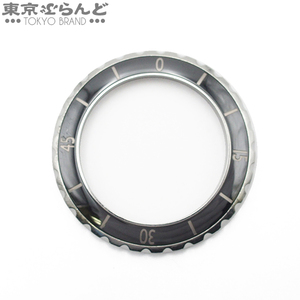 101726605 シャネル CHANEL J12用 ベゼル 38mm 黒 ブラック シルバー メタル 腕時計用