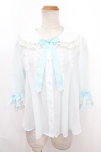 Angelic Pretty / Dreamin’ Fairyブラウス サックス Y-24-12-25-018-AP-BL-AS-ZY