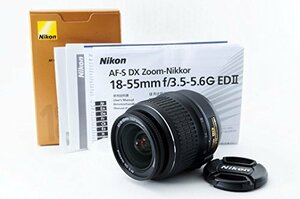 Nikon 標準ズームレンズ AF-S DX Zoom Nikkor ED 18-55mm f/3.5-5.6 G II (中古品)