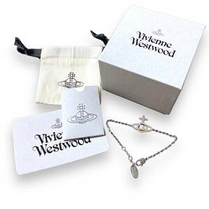 【-】新品 ヴィヴィアンウエストウッド オリンピア オーブ ブレスレット Vivienne Westwood OLYMPIA　CHAIN BRACELET ◆R700