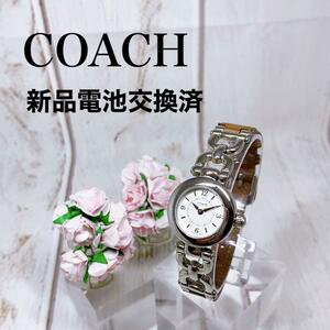 美麗レディースウォッチ女性用腕時計海外ブランド Coachコーチシルバー2541