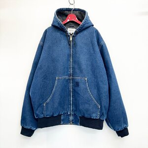 Carhartt OG ACTIVE JACKET カーハート アクティブ ジャケット デニム フード サイズXL Is12-15