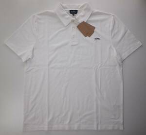 APC carter ポロシャツ white sizeXL 24SS