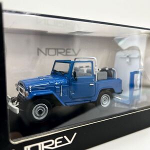 NOREV 1/43 TOYOTA Land Cruiser BJ40 Blue ノレブ トヨタ ランドクルーザー ブルー 旧車 四駆 ミニカー モデルカー 国産名車