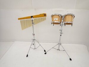 Head Liner ヘッドライナー パーカッション ボンゴ MEINL マイネル ツリーチャイム/ウインドチャイム TAMA Pearlスタンドセット ∽70435-12