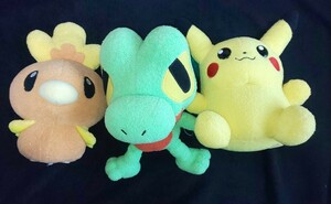 【ポケットモンスター ポケモン】ポケモンセンター NEWYEAR ピカピカバッグ ピカチュウ キモリ アチャモ ポケドール ぬいぐるみ