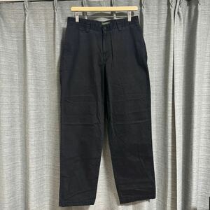 希少 90s Dockers ドッカーズ コットン100% チノパンツ ワークパンツ ヴィンテージ ミリタリー ブラック 黒 チノパンツ Levi