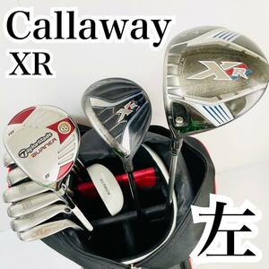 希少レフティ Callaway テーラーメイド XR キャディバッグ クラブ キャロウェイ Taylormade 左利き バーナー キャディバッグ 