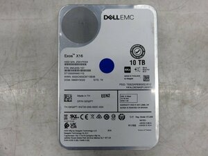 DELL EMC 3.5インチ HDD 10TB SAS接続 (ST10000NM011G) 中古 1枚 難有 F10009