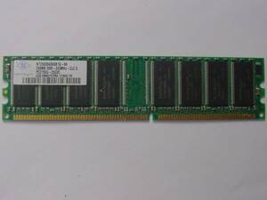 注目：Nanya★NT256D64S88ABG-6 256MB PC2700 DDR-333MHz CL2.5★