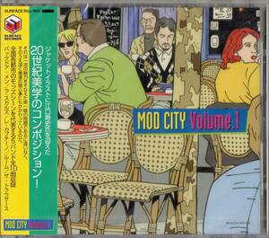 V.A.MOD CITY vol.1【新品未開封和製モッズ江口寿史ジャケットCD】帯付2000年*Les Cappuccino The Trousers Back Door Men収録MODS MAYDAY