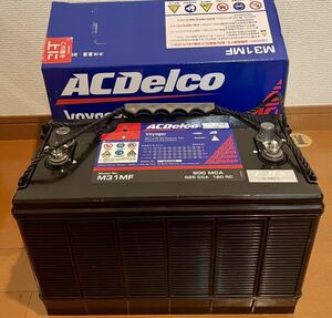 ACDelco　M31MF リビルドバッテリー キャンプ、太陽光発電等に