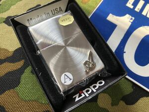 ●新品●送料無料●プレゼントに最適♪イニシャル メタル ジッポーライター mercismith2zippo SSP-A