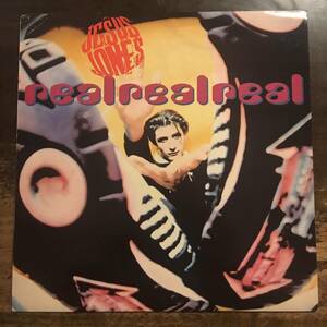 ■JESUS JONES■Real Real Real ■12inch Single / 45rpm / 1990 EMI / UK Original / Poster / UKオリジナル盤 / 廃盤 / ジーザス・ジョー