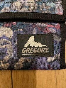 レア グレゴリー GREGORY 旧タグ USA製 花柄 旧ロゴ 財布 ウォレット MADE IN USA 90s 80s ビンテージ