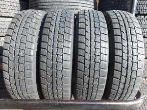 L110-3 送料無料 155/70R13 冬4本セット スタッドレス 155/70-13 155-70-13 ダンロップ ウィンターマックス WM02 バモス スクラム マーチ