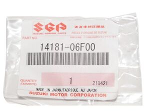 スズキ純正部品 14181-06F00 マフラーガスケット 25x34 Muffler gasket Genuine parts 送料込 19-5046 マメタン RG50 ハスラー50 TS50W OR