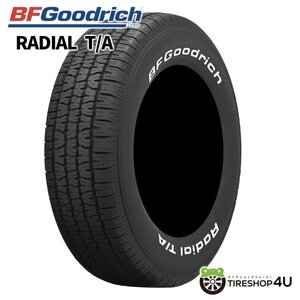 BFGoodrich RADIAL T/A P225/60R15 P225/60-15 95S RWL BFグッドリッチ ラジアルTA ホワイトレター 取寄せ品 4本送料税込93,997円~