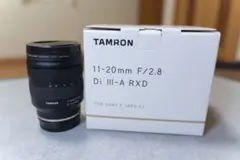 TAMRON 11-20mm F2.8 Di Ⅲ-A RXD Ｅマウント