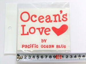 正規品 本物 オーシャンズラブ OCEANSLOVE シール デカール