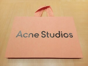 非売品　未使用　アクネ　ロゴ入り　ショッパー　紙袋　小