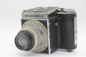 【訳あり品】 Reflex-Korelle カールツァイス Carl Zeiss Jena ProJ-Tessar 10.5cm F4.5 カメラ v137