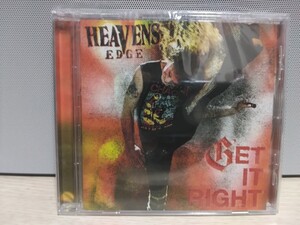 ☆HEAVEN EDGE☆GET IT RIGHT【必聴盤】ヘブンス・エッジ 新品未開封品 CD