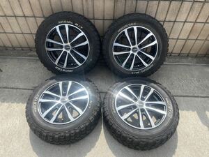 195/65R15 MUDSTAR RADIAL M/T バリ山アルミホイールセット