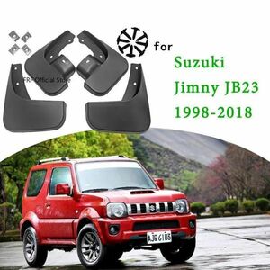 CC008:Suzuki jimny jb23 jb33 jb43 jb53用保護マッドガード 2014-1998 2018-2009 2013用フェンダー,スプラッシュガード,カーアクセサリー