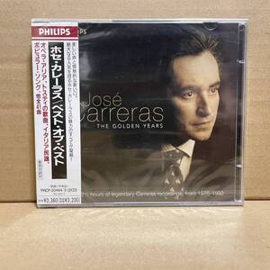 【未開封】 「ホセ・カレーラス / ベスト・オブ・ベスト」 未使用品 国内盤 2枚組 PHCP-20464/5 歌劇 Jose Carreras THE GOLDEN YEARS BEST