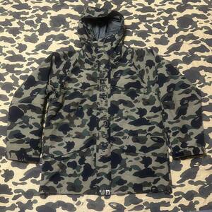 OG GORE-TEX snowboard jacket green BAPE エイプ スノボジャケット A BATHING APE