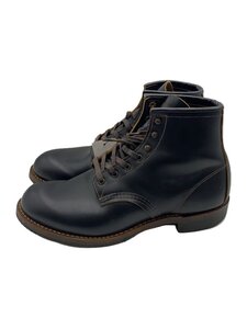 RED WING◆BECKMAN FLATBOX/レースアップブーツ/25.5cm/BLK/レザー/9060