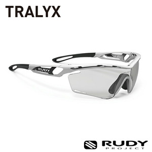 【正規販売店】RUDY PROJECT SP397369-0001 TRALYX トラリクス ホワイトグロスフレーム 調光ブラックレンズ