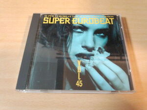 CD「スーパーユーロビートVOL.45 SEB SUPER EUROBEAT 45」●