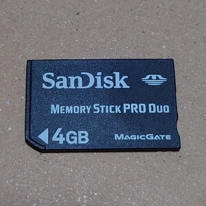 SanDisk メモリースティック PRO Duo 4GB