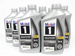 Mobil 1（ モービル1） 5W-30　　US1Qtボトル7個