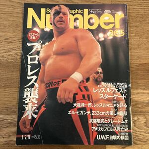 ［Sports Graphic Number］1991年4月20日（265）★プロレス襲来 レッスルマニア 武藤敬司 グレートムタ UWF自壊の構図 天龍源一郎