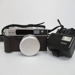 KONICA HEXAR Rhodium Edition コニカ ロジウム レンジファインダー フィルムカメラ 希少 レトロ 60サイズ発送 p-3121477-72-mrrz