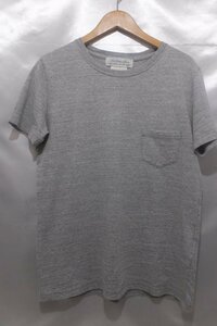 REMI RELIEF レミレリーフ ポケット付 半袖Tシャツ サイズM グレー系 トップス メンズ