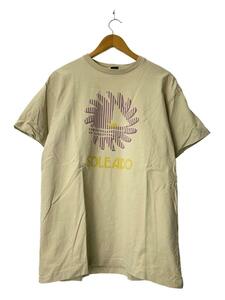 PHEENY◆Tシャツ/FREE/コットン/KHK/プリント/PS23-CS19/SOLEADO