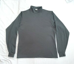 米海軍実物 jersey, mock turtleneck サイズM インナーシャツ ハイネック