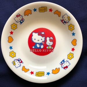 ＊レトロ ＊激レア希少品　サンリオ2001年製　ハローキティ 陶器皿　当時物