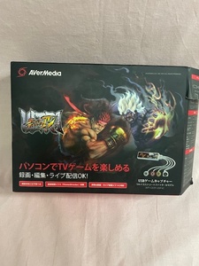 avermedia avt-c039-usf4c ゲームキャブチャ ストリード ファイターNモデル 箱あり 箱破れ 動作未確認 ジャンク扱い