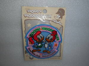 ウッディー・ウッドペッカー　Woody Woodpecker　アイロンワッペン　1枚