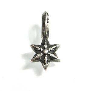 CHROME HEARTS クロムハーツ スター スタックチャーム ネックレス トップ チャーム シルバー 925