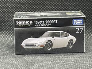 ＜MCT＞タカラトミーモールオリジナル トミカプレミアム 27トヨタ2000GT トミカ tomica