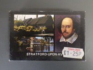 レア物 イギリス ストラトフォード=アポン=エイヴォン Stratford-upon-Avon 土産物 PLAYING CARDS トランプ プレイングカード 管理No.6824