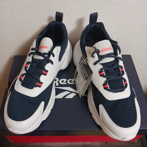 【未使用】Reebok ROYALS EC RIDE4 ホワイト×ネイビー　27.5cm