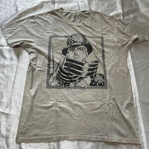 未使用 リバーシブル Tシャツ デッドマンズQ L ジョジョの奇妙な冒険4部 四部 ultra-violence 吉良吉影 アルトラバイオレンス 荒木飛呂彦